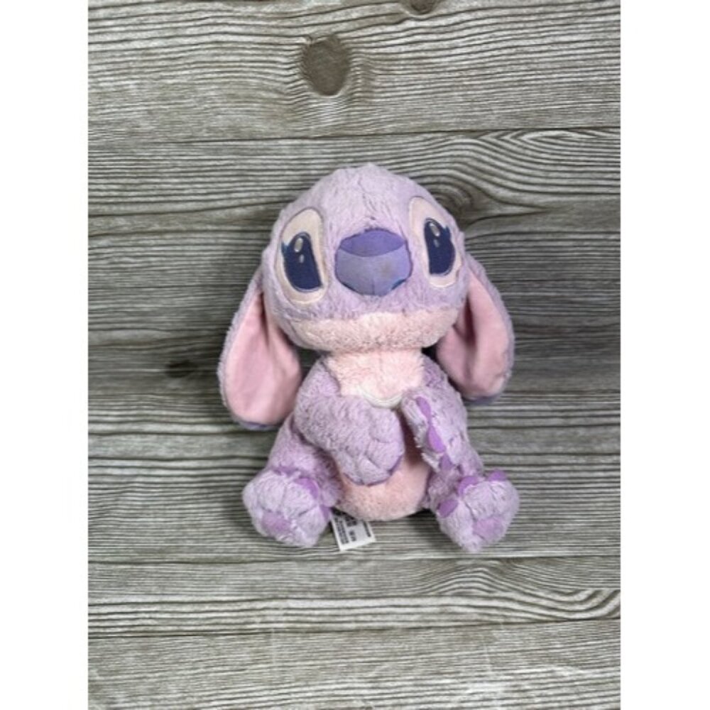 Disney Parks Babies Lilo & Stitch Pink Angel Plush Stuffed Animal 9" No Blanket